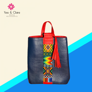 Backpack With Art Huichol