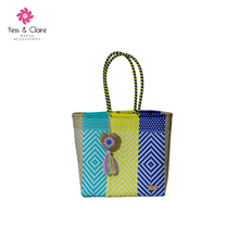 Load image into Gallery viewer, Jumbo Turquoise &amp; Yellow &amp; Blue