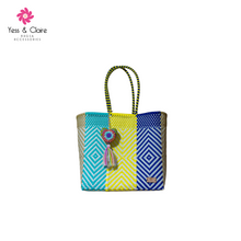 Load image into Gallery viewer, Jumbo Turquoise &amp; Yellow &amp; Blue