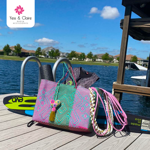 Skiing Jumbo Orange & White