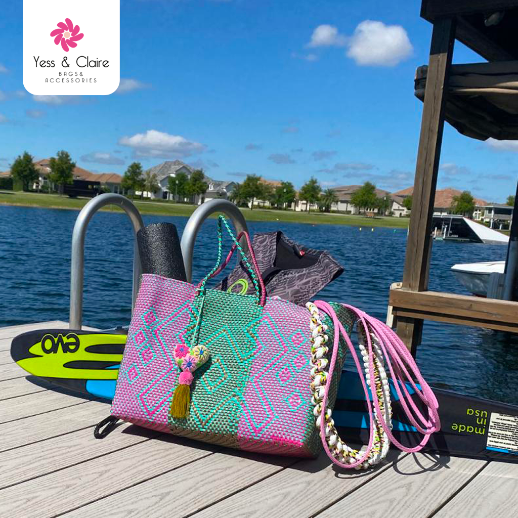 Skiing Jumbo Orange & White