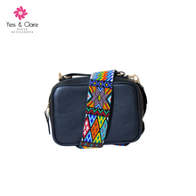 Load image into Gallery viewer, Leather Bag with Art Huichol